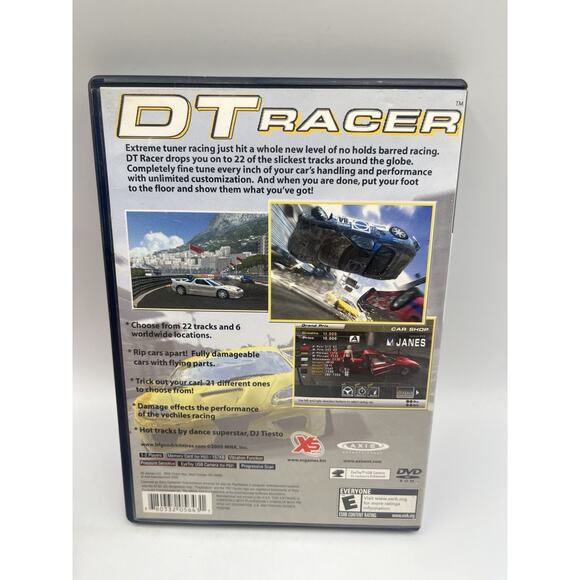 DT Racer Sony PlayStation 2 PS2 Video Game CIB - Picture 3 of 9